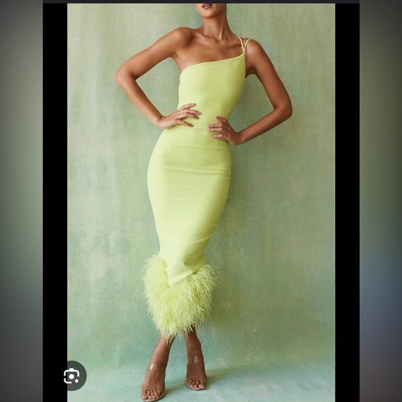 house of cb lime green dress House of CB